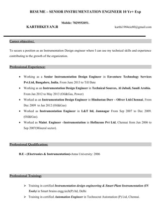 KARTHICK-DESIGN RESUME | PDF