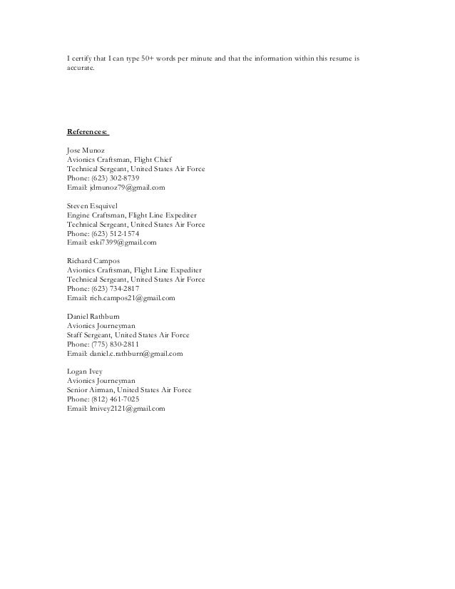 Airman Leadership School On Resume Airman Leadership School On Resume
