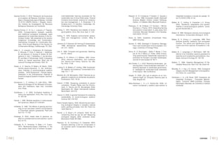 CATHERINE GAMBA-TRIMIÑO APROXIMACIÓN A LA INTEGRIDAD ECOLÓGICA EN SOCIOECOSISTEMAS DE PÁRAMO
[150 ] [151 ]
Gamba-Trimiño, C. 2010. Planeación de Escenarios
en el páramo de Rabanal, Colombia. Insumos
Base y Perspectivas para el Manejo. Contrato
10-10-011-080PS Informe 1. Bogotá, Colom-
bia, Instituto de Investigación de Recursos
Biológicos Alexander von Humboldt.
Gamba-Trimiño, C., D. Yu, L. Lizarazo y F. Fajardo.
2008. Correspondence between scientific
and traditional ecological knowledge: rapid
assessment for forest beta diversity in the Co-
lombian Andes. Talk presented at the section
Indigenous Knowledge and Conservation,
International Congress for Conservation Bio-
logy, 22nd Annual Meeting of the Society for
Conservation Biology. Chattanooga, TN, USA.
Giller, K. , C. Leeuwis, J. Andersson, W. Andriesse,
A. Brouwer, P. Frost, P. Hebinck, I. Heitkönig,
M. van Ittersum, N. Koning, R. Ruben, M. Slin-
gerland, H. Udo, T. Veldkamp, C. van de Vijver,
M. van Wijk y P. Windmeijer. 2008. Competing
claims on natural resources: What role for
science? Ecology and Society 13(2): 34.
Glaser, K., K. Gesche, R. Beate y W. Martin. 2008.
Human-nature-interaction in the Anthropo-
cene. Potential of social-ecological systems
analysis. DHG-Symposium Human-nature-
interaction in the Anthropocene. Potential of
Social-Ecological Systems Analysis. Sommer-
hausen.
Gunderson, L., C. Holling y S. Light (Eds.). 1995.
Barriers & Bridges for the Renewal of Ecosys-
tems and Institutions. New York, Columbia
Univ. Press.
Gunderson, L. H. 2000. Ecological resilience in
theory and application. Annu. Rev. Ecol. Syst.
31: 425-39.
Hanski, I. 1995. Multiple equilibria in meta-popula-
tion dynamics. Nature 377: 618-621.
Hofstede, R. 1995. The effects of grazing and bur-
ning on soil and plant nutrient concentrations
in Colombian páramo grasslands. Plant and
Soil 173: 111-132.
Hofstede, R. 2004. Health state of páramos: an
effort to correlate science and practice. Lyonia
6(1): 61-73.
Hofstede, R., K. Ambrose, S. Baéz y K. Cueva.
2010. Biodiversity-based livelihoods in the
ceja andina forest zone of northern Ecuador:
multi-stakeholder learning processes for the
sustainable use of cloud forest areas. Tropical
montane cloud forests: science for conserva-
tion and management. L. A. Bruijnzeel, F. N.
Scatena and L. S. Hamilton. Cambridge, UK,
Cambridge University Press.
Holling, C. 1973. Resilience and stability of ecolo-
gical systems. Annu. Rev. Ecol. Syst. 4: 1-23.
Holling, C. 1978. Adaptive environmental assess-
ment and management. London, Wiley &
Sons.
Johnson,N.,F.Swanson,M.HerringyS.Greene(eds).
1999. Bioregional assessments. Washing-
ton, D.C.: Island.
Lee, K. 1993. Compass and gyroscope. Washing-
ton DC, Island.
Ludwig, D., R. Hilborn y C. Walters. 1993. Uncer-
tainty, resource exploitation, and conserva-
tion: lessons from history. Science. Vol. 260,
No. 5104: 17-36.
Ludwig, D., B. Walker y C. Holling. 1996. Sustainabi-
lity, stability, and resilience. Conservation Eco-
logy 1(1): 7 – 27.
Molinillo, M. y M. Monasterio. 2002. Patrones de ve-
getación y pastoreo en ambientes de páramo.
Ecotropicos 15(1): 19-34.
Ostrom, E.1995. Designing complexity to govern
complexity. Propert Rights and the Environ-
ment. S. Hanna and M. Munasinghe (Eds).
Washington DC, Beijer International Institute,
World Bank: 244-275.
Ostrom, E. 2009. A general framework for analyzing
sustainability of social-ecological systems.
Science 325: 419-422.
Parks Canada Agency. 2005. Monitoring and repor-
ting ecological integrity in Canada´s national
parks, guiding principles. Hull, QC, Parks Ca-
nada Agency. 1.
Parrish, J., D. Braun y R. Unnasch. 2003. Are we
conserving what we say we are? Measuring
ecological integrity within protected areas.
Bioscience 53(9): 851-860.
Peterson, G., G. Cumming y S. Carpenter. 2003.
Scenario planning: a tool for conservation in
an uncertain world. Conservation Biology 17:
358-366.
Rapport, D., R. Constanza, P. Epstein, C. Gaudet y
R. Levins. 1998. Ecosystem Health. Blackwell
Science, Malden, Oxford, London, Edinburg,
Carlton, U.K Malden (Ma), Blackwell Science.
Robineau, O., M. Châtelet, C-T Soulard, I. Michel-
Dounias y J. Posner. 2010. Integrating farming
and páramo conservation: A case study from
Colombia. Mountain Research And Develop-
ment 30(3): 212-221.
Rossi, G. 2003. Questions d’incertitude. Paris,
GRET-Khartala.
Sinclair, A. 1995. Serengeti II: Dynamics, Manage-
ment, and Conservation of an Ecosystem. Chi-
cago, University of Chicago Press.
Soliva, R., K. Ronningen, I. Bella, P. Bezak, T. Coo-
per, B. Flo, P. Marty y C. Potter. 2008. Envisio-
ning upland futures: Stakeholder responses to
scenarios for Europe´s mountain landscapes.
Journal of rural studies 24: 56-71.
Van Oosten, C. J. 2012. Restoring landscapes - go-
verning place. Forest landscape restoration - a
learning approach to landscape governance.
In: Strategies for landscape-scale restoration
in the tropics. Yale Conference.
Vargas, O. 2009. ¿Por qué el páramo es un eco-
sistema frágil? En: Simposio Páramos para la
Vida. Bogotá DC.
Vélez-Restrepo, L. A. y A. Gómez-Sal. 2008. Un
marco conceptual y analítico para estimar la
integridad ecológica a escala de paisaje. Ar-
bor CLXXXIV (729): 31-44.
Walker, B., C. Holling, S. Carpenter y A. Kinzig.
2004. “Resilience, adaptability and transfor-
mability in social-ecological systems.” Ecolo-
gy and Society 9(2): 5.
Walker, B. 1992. Biological diversity and ecological
redundancy. Conservation Biology 6: 18-23.
Walker, B., A. Kinzig y J. Langridge. 1999. Plant
attribute diversity, resilience, and ecosystem
function: The nature and significance of do-
minant and minor species. Ecosystems 2: 95-
113.
Walker, B., J. Langridge y F. McFarlane. 1997. Re-
silience of an Australian savanna grassland to
selective and nonselective perturbations. Aus-
tralian Journal of Ecology 22: 125-135.
Walters, C. 1986. Adaptive Management Of Re-
newable Resources. New York, Mc-Graw Hill.
Woodley, S., J. Kay y G. Francis. 1993. Ecological
Integrity and the Management of Ecosystems.
Ann Arbor, St. Lucie Press.
Zambrano, L. H. y M. Pardo. 2007. Evaluación de
Integridad Ecológica - Propuesta Metodo-
lógica. Convenio WWF-Colombia, Parques
Nacionales Naturales de Colombia e Instituto
Humboldt.
CONTENIDO xv
 