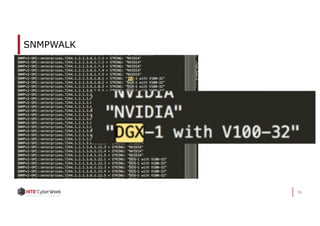36
SNMPWALK
 