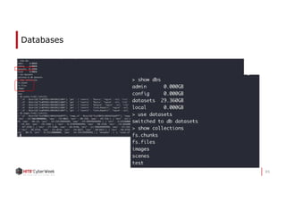 85
Databases
 