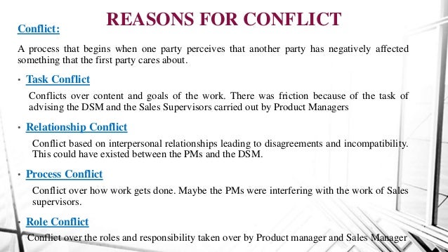 example of conflict case study