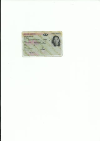 Drivers license