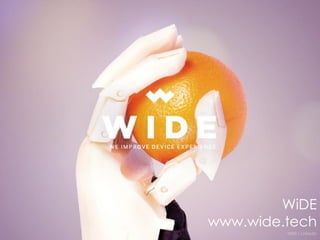 WiDE
www.wide.tech
 