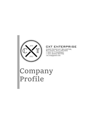 Company
Profile
 