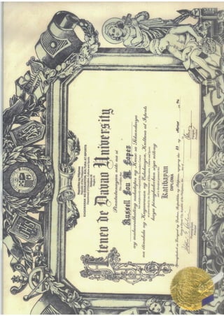 Ateneo De Davao University HS Diploma