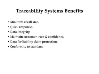 Traceability | PPTX