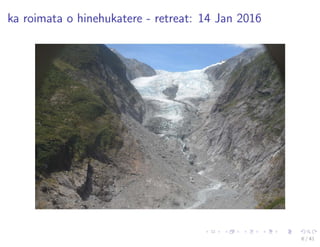 Brian Anderson: Retreating NZ Glaciers