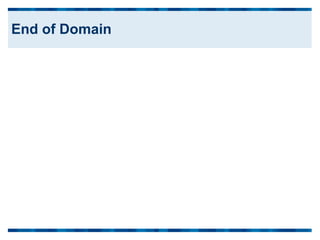 End of Domain
 