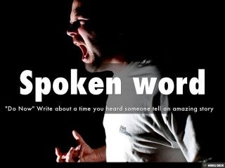 D1 Spoken word