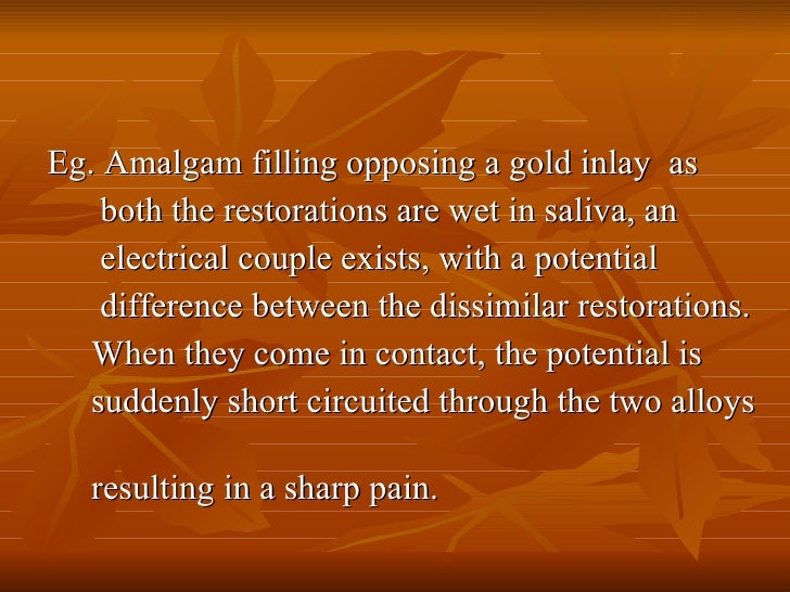 Tarnish and Corrosion in Dentistry