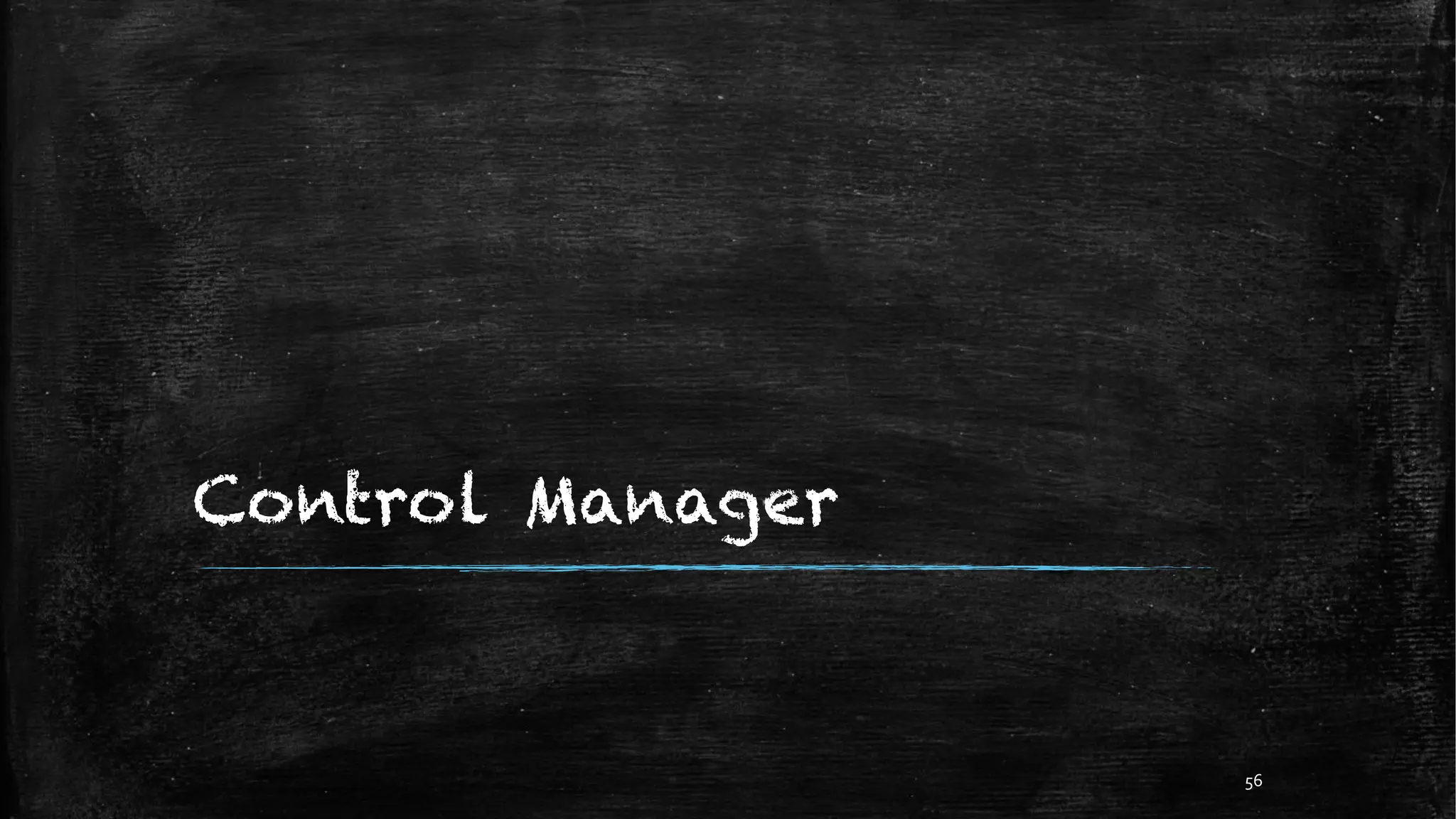 Control Manager
56
 