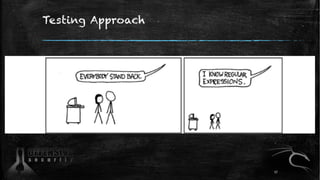 Testing Approach
17
 