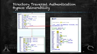 Directory Traversal Authentication
Bypass Vulnerability
90
 