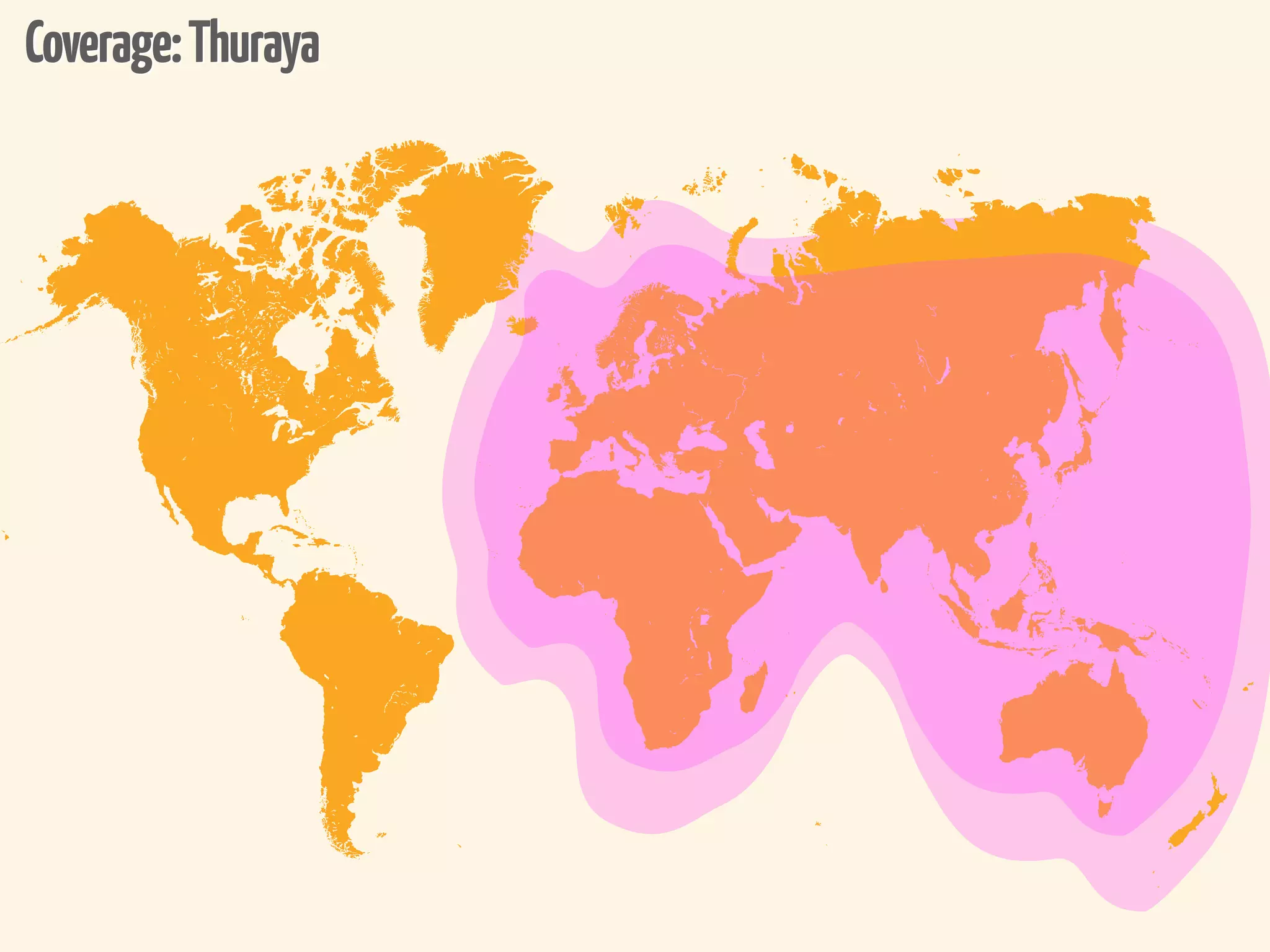 Coverage: Thuraya
 
