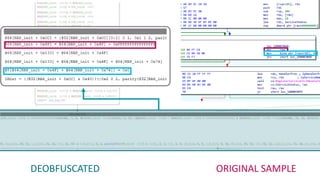 ORIGINAL SAMPLE
DEOBFUSCATED
 