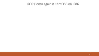 [cb22] Are Embedded Devices Ready for ROP Attacks? -ROP verification ...