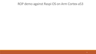 [cb22] Are Embedded Devices Ready for ROP Attacks? -ROP verification ...