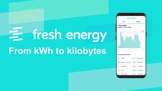 From kWh to kilobytes
 