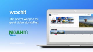 WOCHIT.COM/BLOG
The secret weapon for
great video storytelling
 