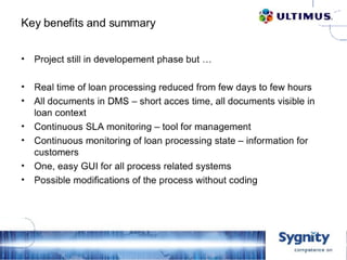 D2 10   Sygnity   Mortgage Loan Processing System