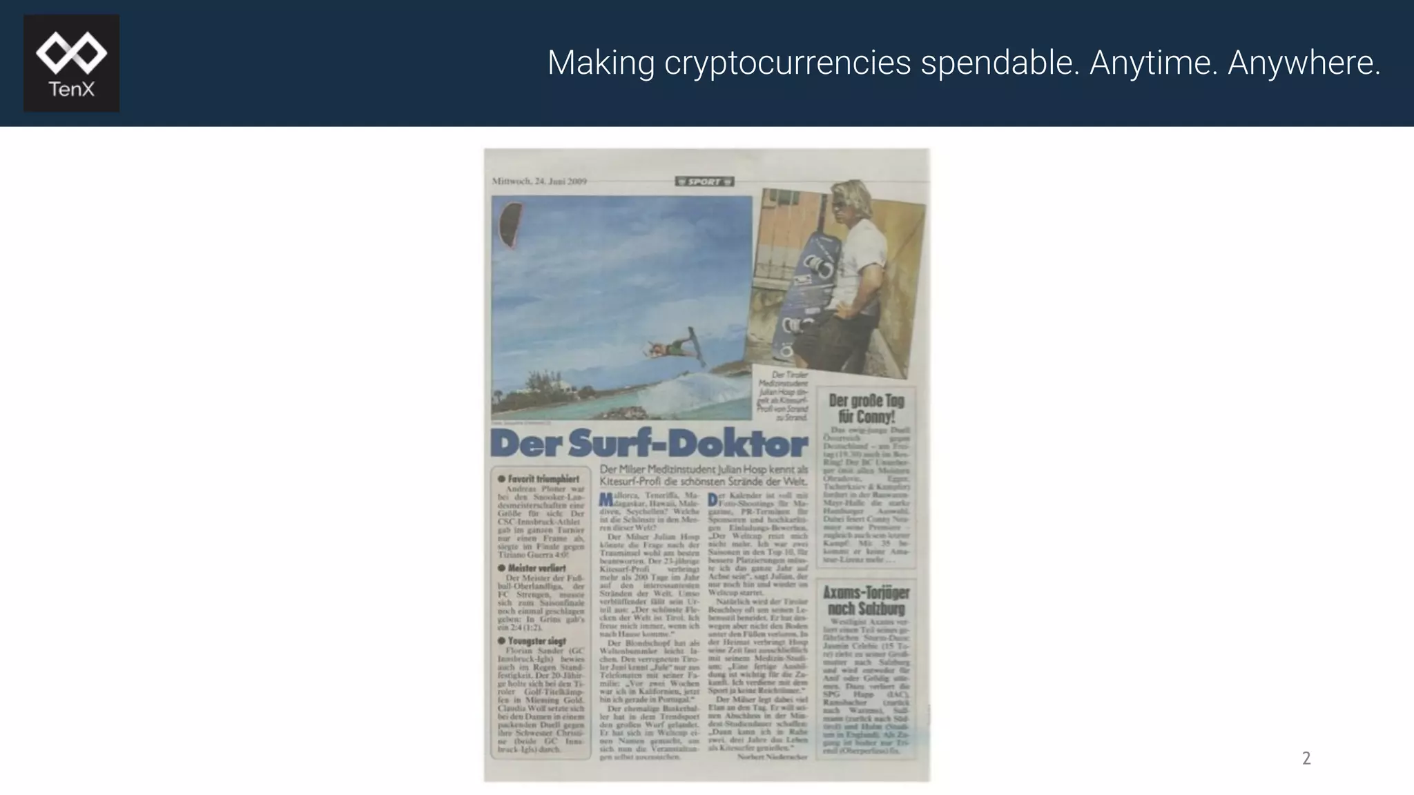 TenX - NOAH17 London | PDF