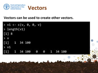 learn vectors in r programming in hindi | r data... 6. R data structures | PDF