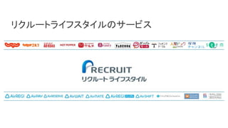 リクルートライフスタイルのサービス
 