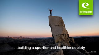 ...building a sportier and healthier society
Nov. 2016
hanno@eversports.com
 