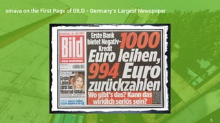 smava on the First Page of BILD - Germany‘s Largest Newspaper
5
 