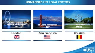 UNMANNED LIFE LEGAL ENTITIES
San Francisco BrusselsLondon
 