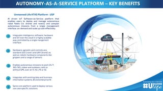 AUTONOMY-AS-A-SERVICE PLATFORM – KEY BENEFITS
2
3
4
5
1
 
