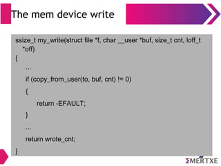 Embedded Android : System Development - Part II (Linux device drivers ...