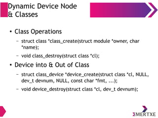 Embedded Android : System Development - Part II (Linux device drivers ...