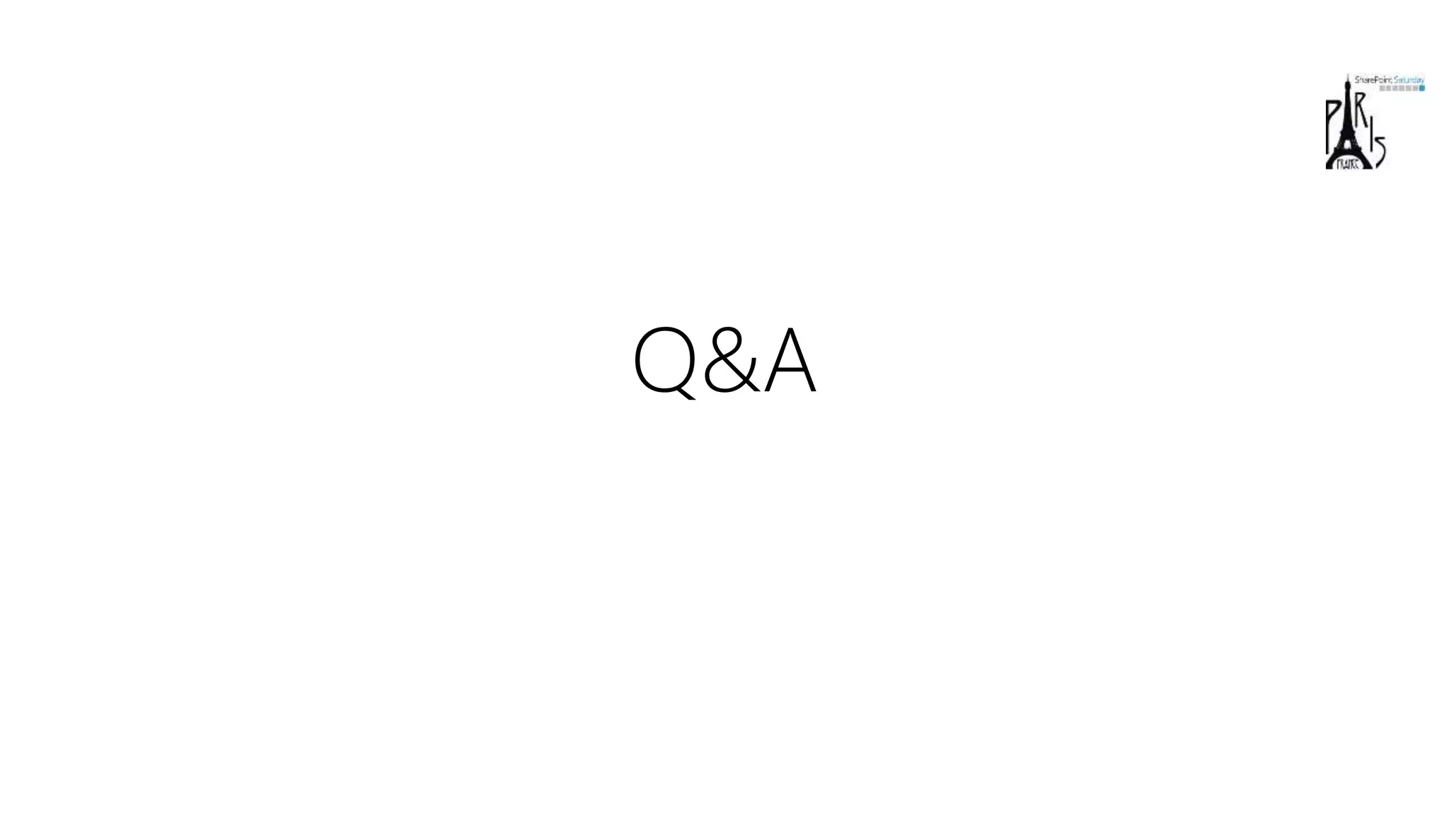 Q&A
 