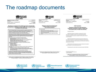 Roadmap to implement the 2030 Agenda for Sustainable Development ...
