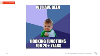 2017 CROWDSTRIKE, INC. ALL RIGHTS RESERVED.16
 