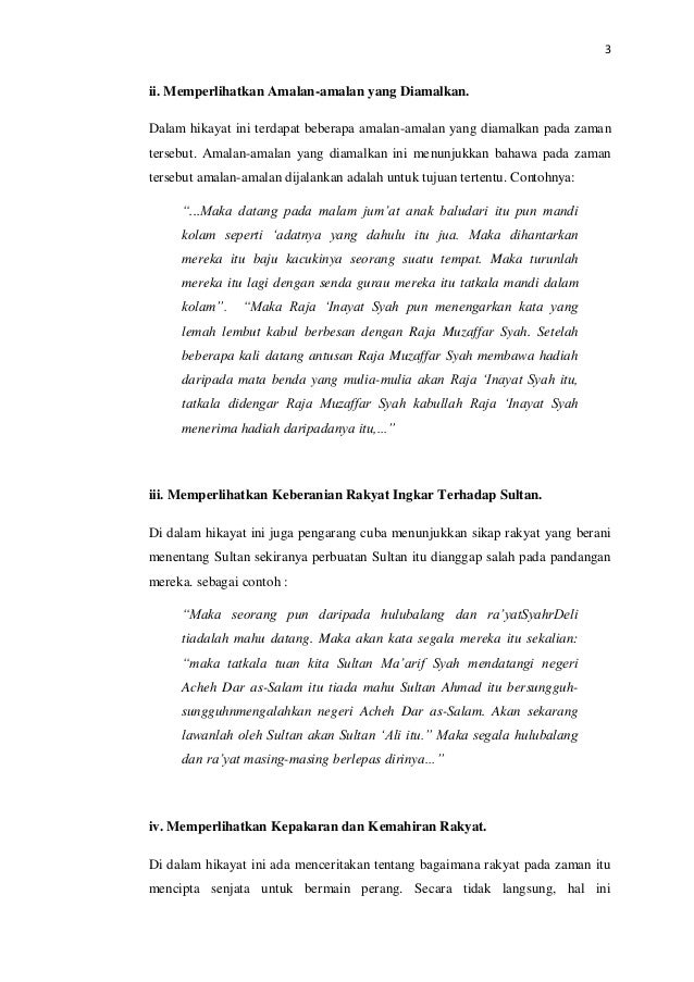 Contoh Soal Hikayat Belajar