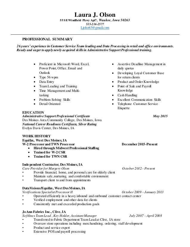 Resume service des moines