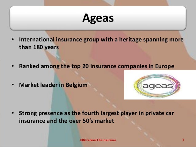 Ageas Car Insurance >> IDBI Federal Life insurance SIP presentation Ageas Car Insurance >> IDBI Federal Life insurance SIP presentation