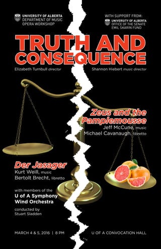 Truth Consequences Program FINAL-Program_16030405_Truth and Consquence | PDF