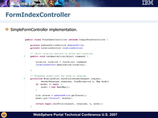 FormIndexController SimpleFormController implementation. 