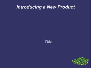Introducing a New Product Title 