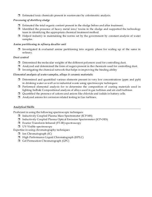 chemistry faculty resume chemistry faculty resume