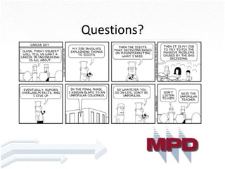 Questions?
 