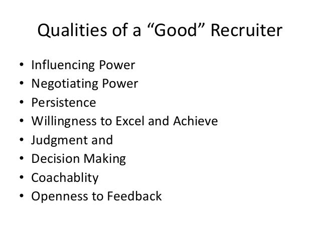 how to be a headhunter