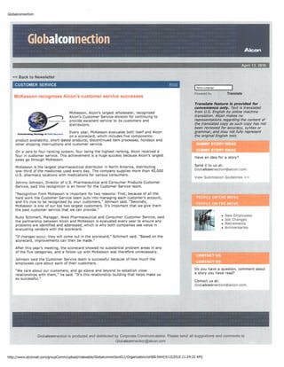 Globalconnection_McKesson_Article