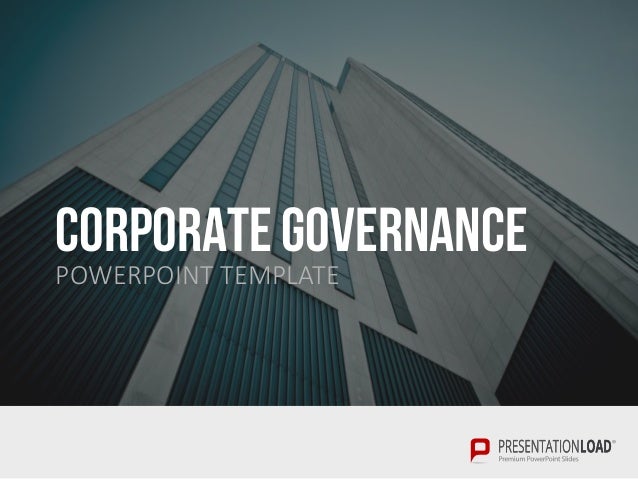 Corporate Governance PPT Slide Template