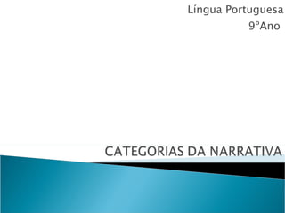 Língua Portuguesa 9ºAno  