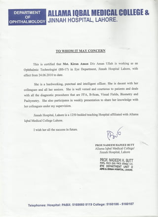 Reference Letter -Prof. Nadeem Hafeez Butt -AIMC